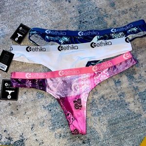 Medium NEW Ethika Thongs